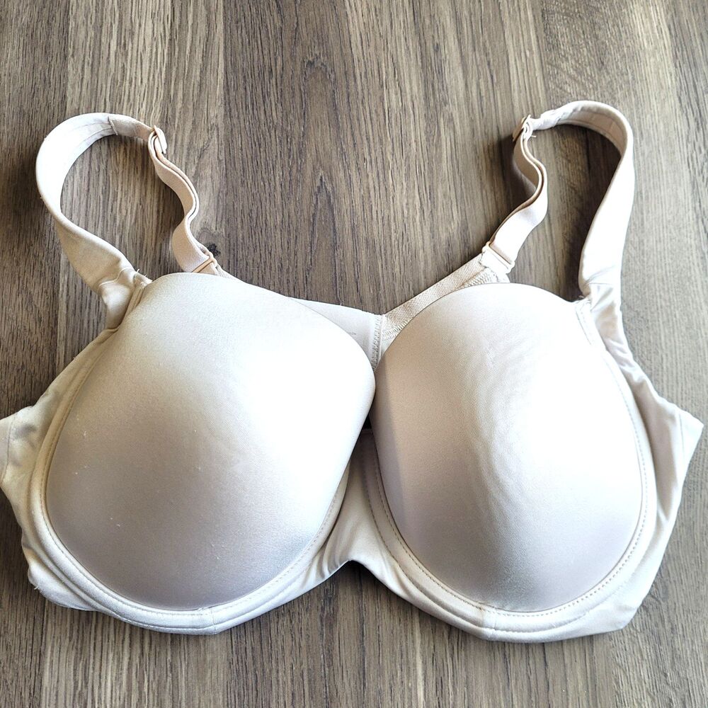 Soma 36D Stunning Support Smooth Full Coverage Underwire Bra Beige 052101